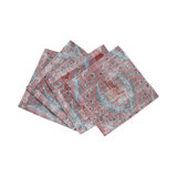 Byzantine Jewel Hemstitch Cocktail 6" Linen/Cotton Napkin