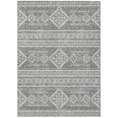 Celeski Washable Southwestern Indoor Rug
