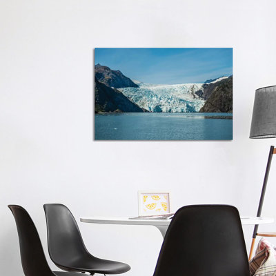Holgate Glacier, Harding Icefield, Kenai Fjords National Park, Alaska, USA. 1 Piece Wrapped Canvas Wall Art