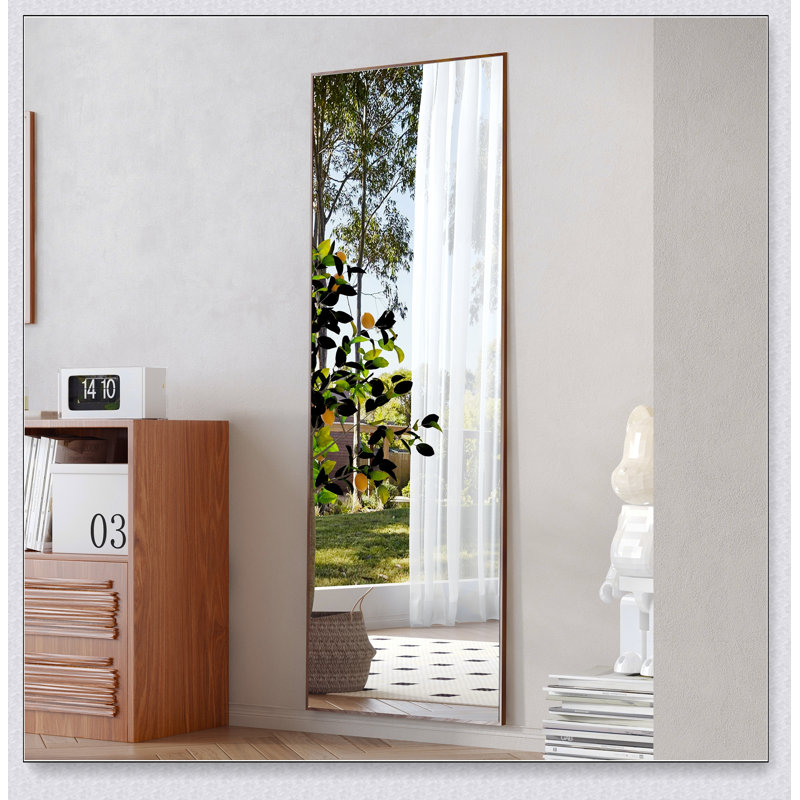 Miroir pleine grandeur propre et magnifique