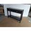 Console avec tiroirs, table d'appoint en bois avec table de rangement étroite