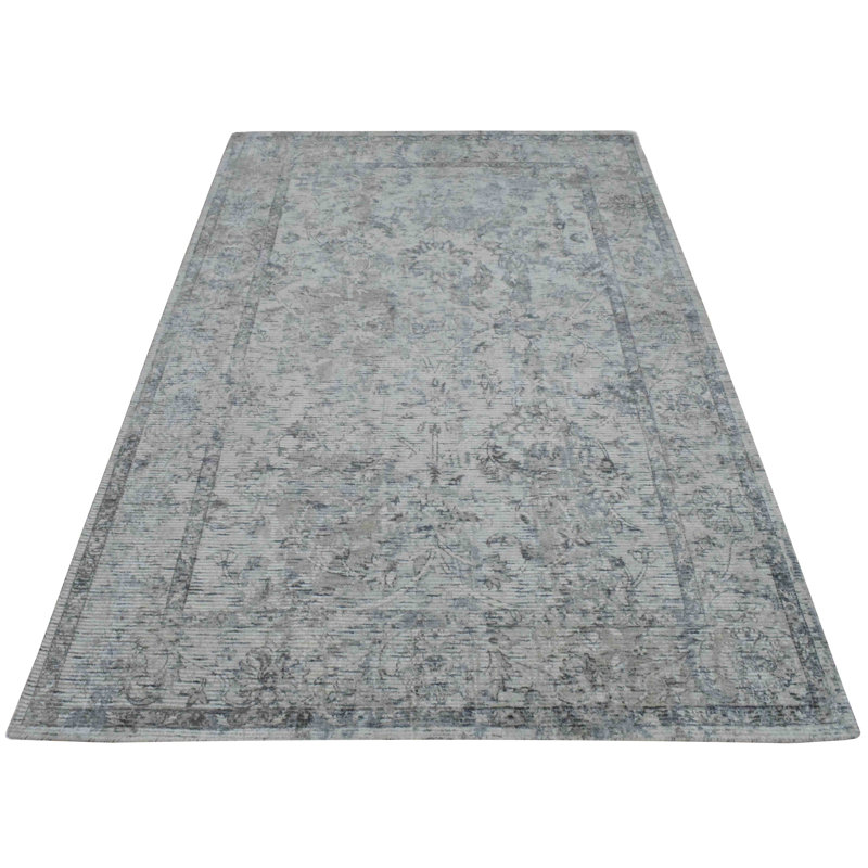 Viscose Oriental Indoor Rug
