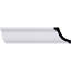 Moulure couronnée lisse traditionnelle H 2 po x P 2 po x P 2 3/4 po x L 94 1/2 po