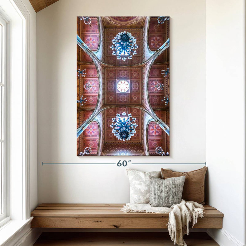 Aime Dohany Street Synagogue, 51" H x 34" W