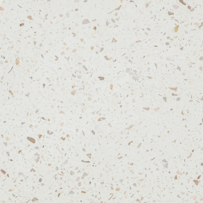 Table de bout Avenda, Terrazzo ivoire