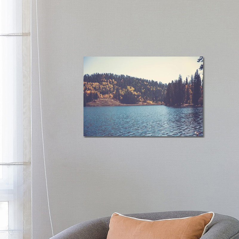 Colorado Mountain Lake In Autumn by Ann Hudec - Wrapped Canvas Print, 66.04 cm H x 45.72 cm W x 3.175 cm D