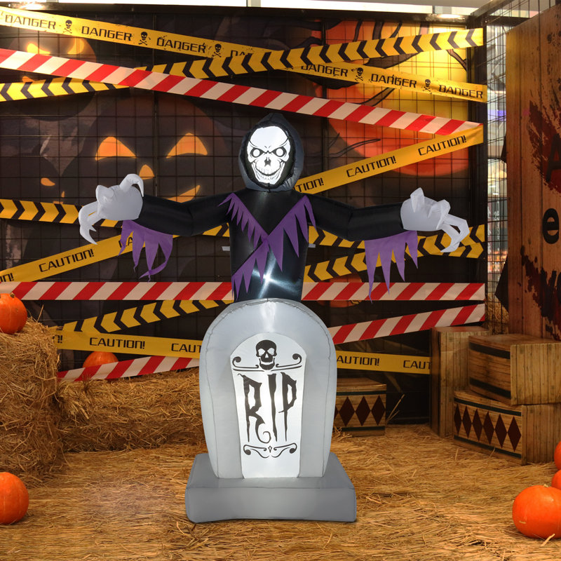 Denio Grave Scene avec Grim Reaper
