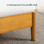 Whitman Low Profile Mid-Century Modern Platform Bed-1698114802-1627441214