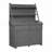 Garden Potting Bench Table, Fir Wood Workstation with Storage Shelf, Drawer and Cabinet