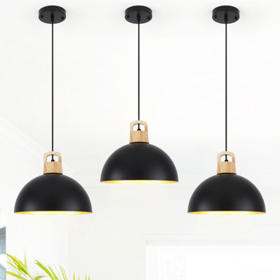 Luminaire suspendu simple 3 lumières Stelmach