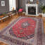 Red Fine Hand knotted Persian Kashan 8'1"X 12'5"