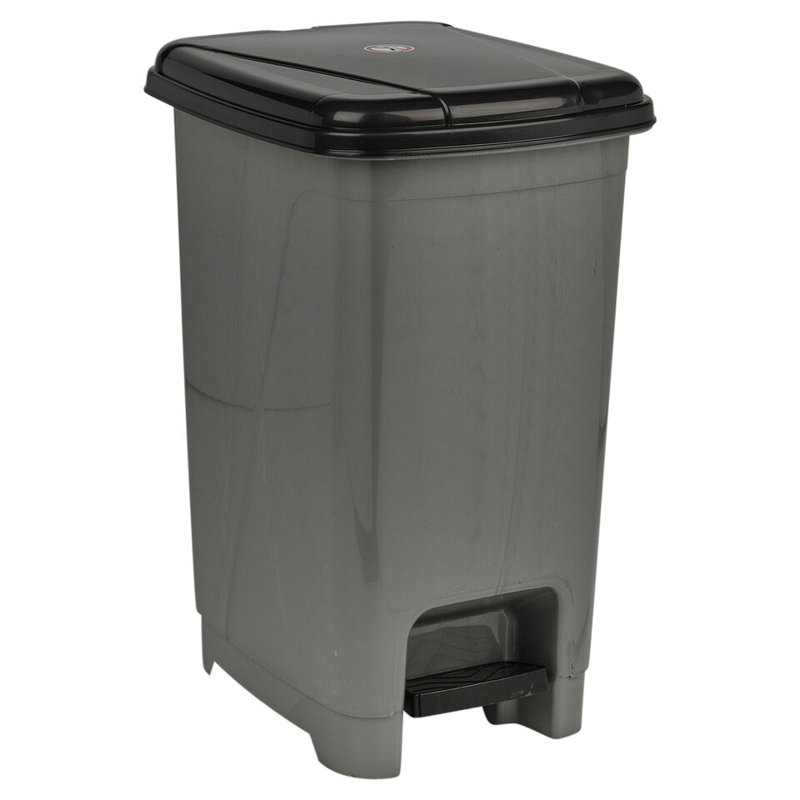 Baymore Plastic Recycling Bin - 15L, Grey