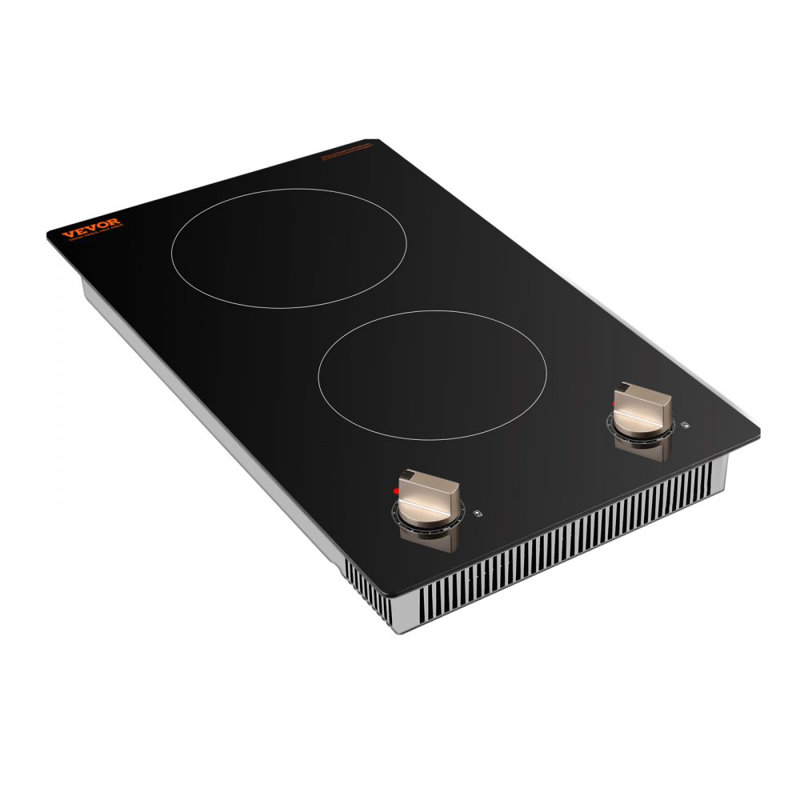 Commande de brûleur de comptoir électrique à 2 brûleurs 3500W