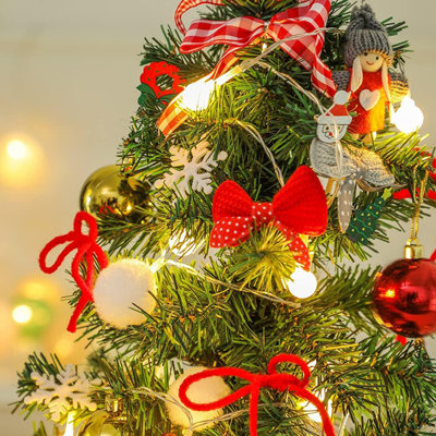 Arbre de Noël artificiel éclairé 22 pi