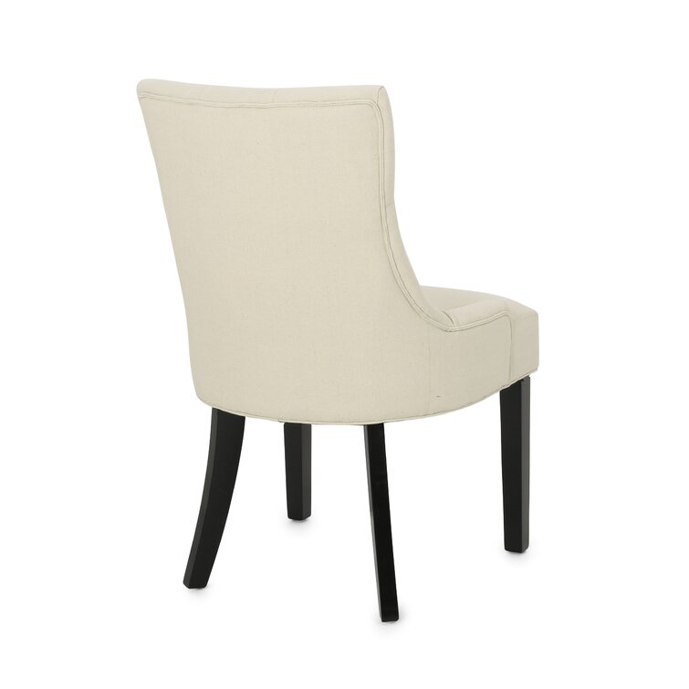 Lark Manor Caviness Traditional Upholstered Dining Chair & Reviews