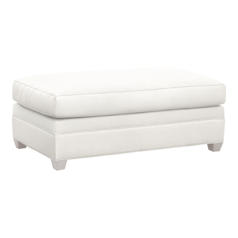 Repose-pieds American Bungalow Nicholas, Kennelly neige, Gris colombe