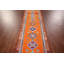 Tapis turc Anatolian orange fait à la main 3 x 13