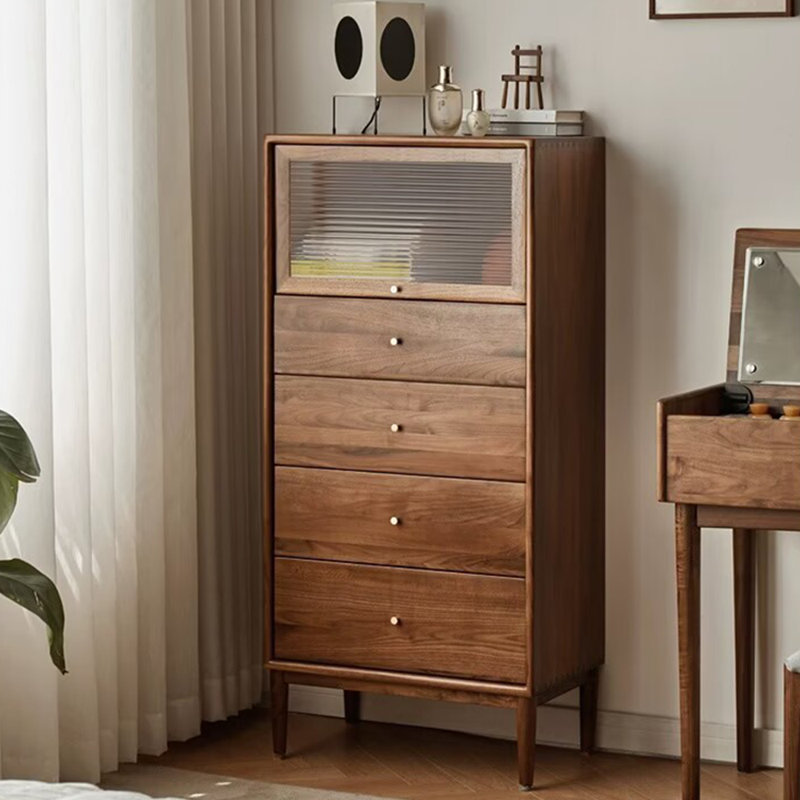 Armoire d'appoint en verre grande capacité