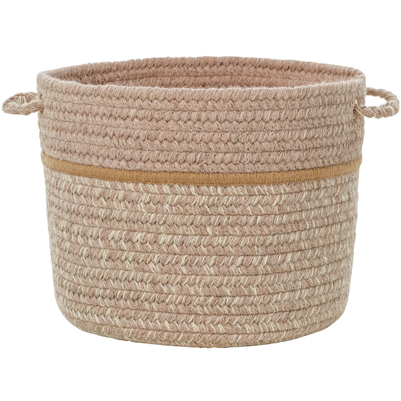 Panier en tissu, H 12 po x l 18 po x P 18 po, Sésame