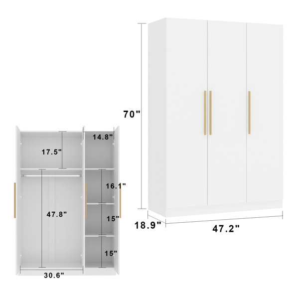 Latitude Run® Marika Armoire - Wayfair Canada