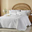 Ensemble de courtepointe Ensemble de housse de couette classique - ensemble de couvre-lit doux pour toutes les saisons, édredon mince de luxe, couverture matelassée chaude avec taies décoratives-115311485-115311484