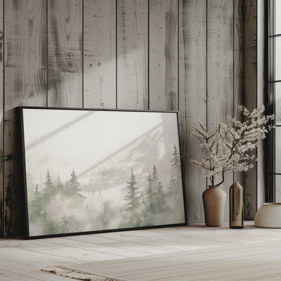 " Misty Forest Scene "