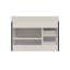 Ensemble de meuble-lavabo simple mural 35,4 "-70381327