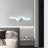 Heidamos 34.25" W Dimmable LED Flush Mounted Wall Sconce