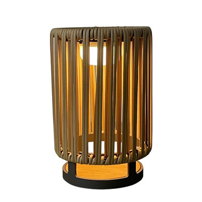 Rattan Table Lamp