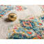 Tapis abstrait ivoire / orange Galyean-31820818