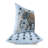 Elephantine Delight Reversible Throw Pillow-736029396