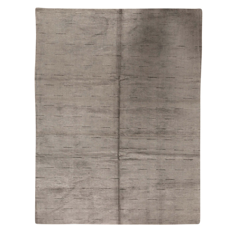 High-Quality Hand-Knotted Blue Area Rug