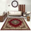 Tapis oriental rouge / ivoire Colebrook-32088900