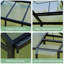 Serre de jardin en aluminium gris foncé de 6 x 10 pi avec évent de toit et porte coulissante verrouillable, polycarbonate robuste pour jardin, cour ou patio-124941034-124941032