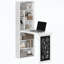 Bureau convertible pliable avec tableau noir