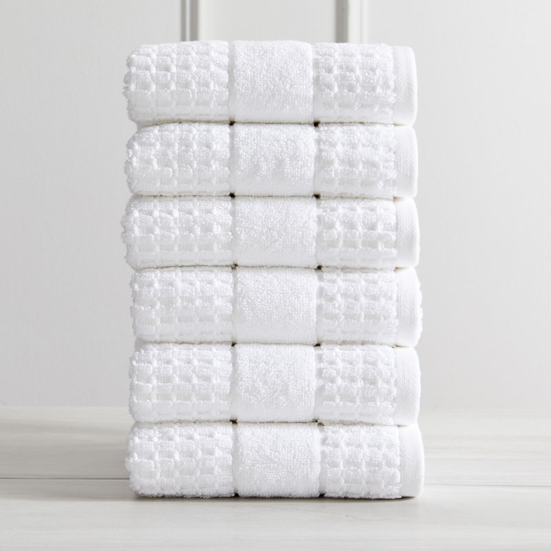Aneko 100% Cotton Hand Towel, White