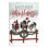 «Moo-Rry Christmas Holiday Snowy Cows» par Caverly Smith - impression sans cadre sur panneau de fibres à densité moyenne