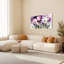 Ensemble de 1 tableau mural à motif floral de tulipes à l'aquarelle-424749022