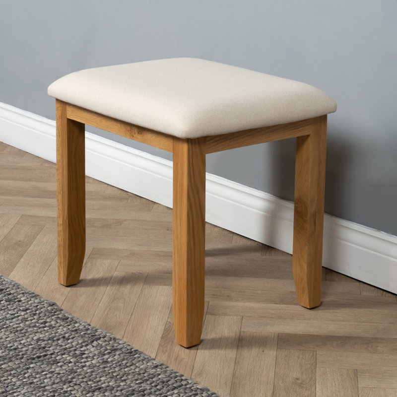 Louna Soild Wood Accent Stool