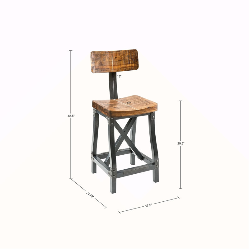 Barstool With Back