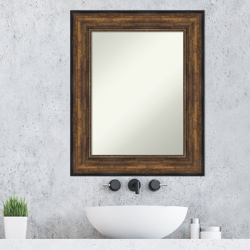 Miroir de salle de bain Ball, 31,5 po x 25,5 po