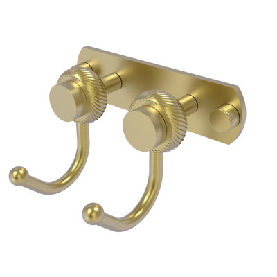 Mercury 2 Position Wall Mounted Robe Hook