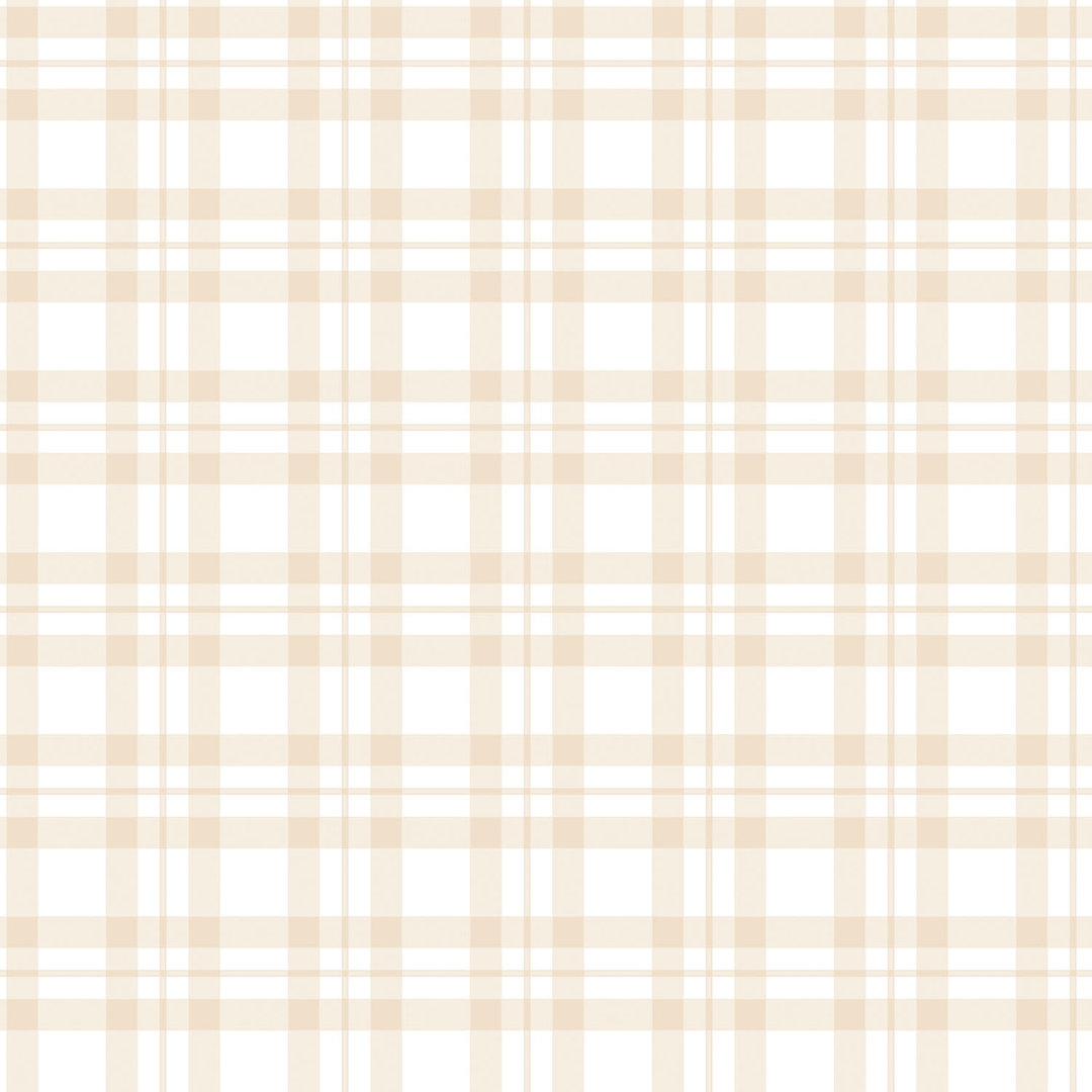 Tiny Tots 2 Plaid Design 33' L x 21" W Wallpaper Roll Galerie Wallcoverings 