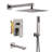 10inch 3 Function Wall Mount Complete Rainfall Shower System with Rough in-Valve-62520462