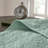 Reversible Bedspread Set Seafoam Queen
