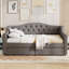 Daybed with LED Accents and Drawers-1515294040