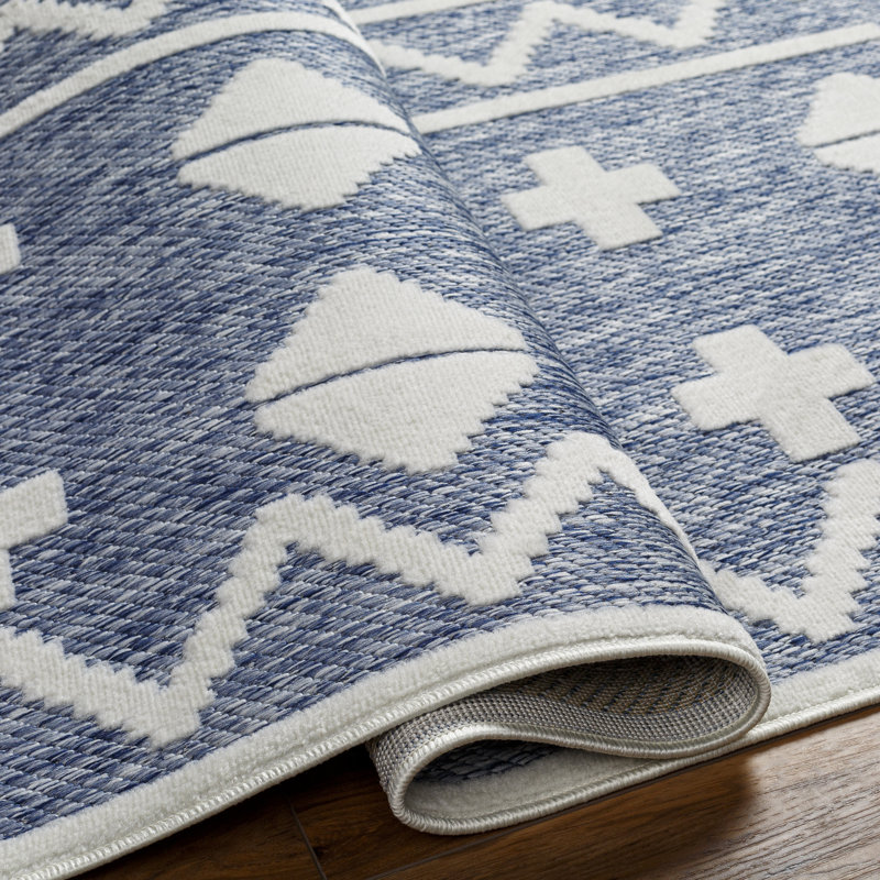 Haimowitz Indoor / Outdoor Rug, Rectangle 6'7" x 9'
