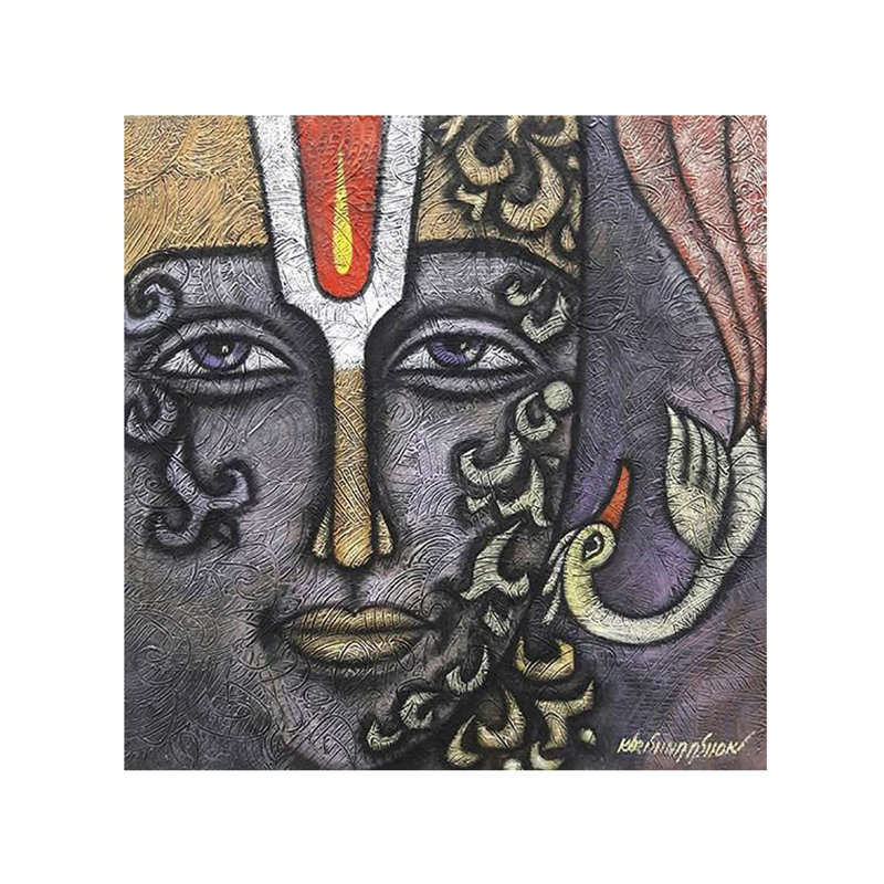 Portrait de lord Balaji Advaitha | Art figuratif | Par Krishna Ashok