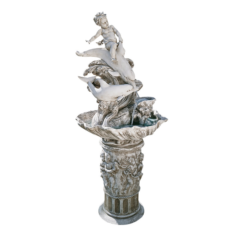 Fontaine sculpturale Young Poseidon