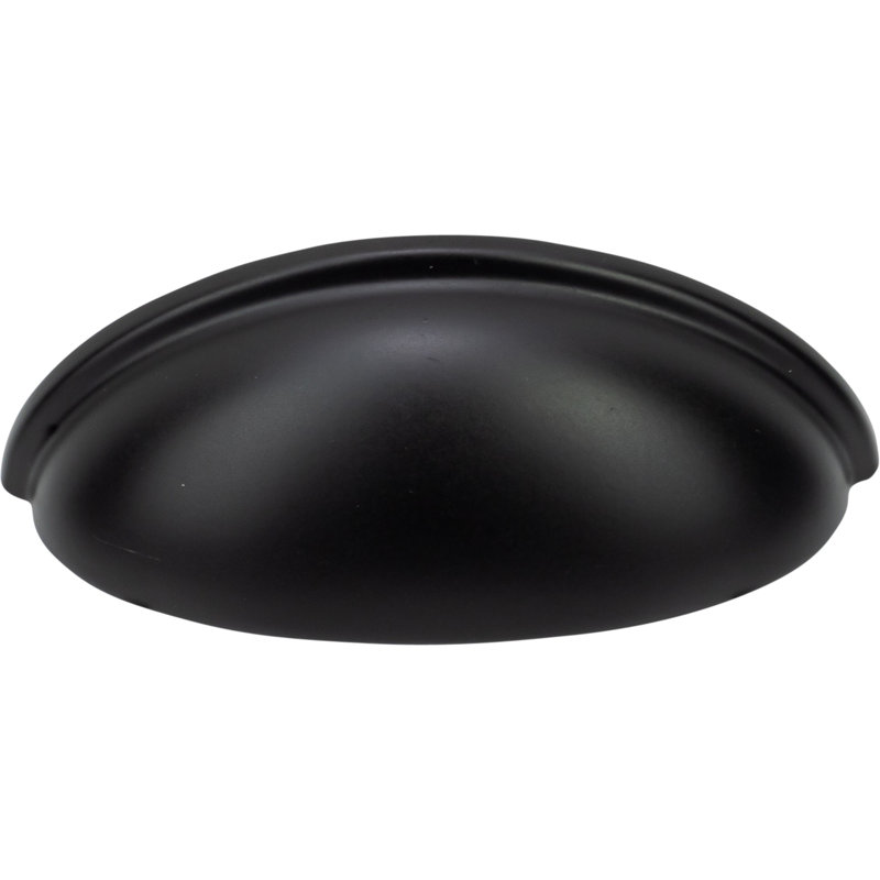 3" Center Cup/Bin Pull Multipack, Matte Black